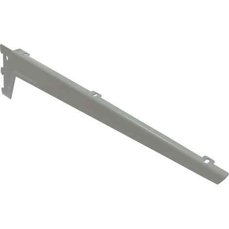 MENSOLA ANGOLO ALLUMINIO CM.48 CON CLIP