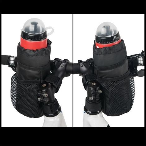 Sac Guidon - Sac Isotherme Pour Bouteille D Eau - Velo Camping Randonnee - 15.5 X 9.5 Cm - 1 Piece (1/5)
