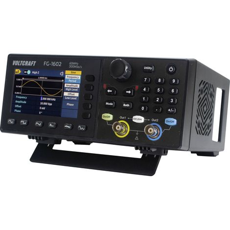 FG-1602 Générateur de fonction VOLTCRAFT 1 µHz - 60 MHz 2 canaux Arbitraire X983822 (1/5)