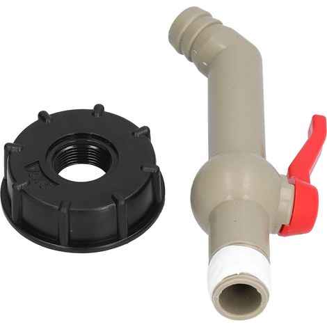 Adaptateur de robinet pour réservoir IBC, raccord de tuyau d'arrosage, accessoires de jardin, robinet 45° 25 mm, outils de plomberie
