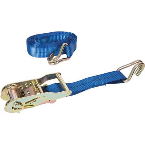 CINGHIA A CRICCHETTO DA CARICO ANCORAGGIO TENDITORE 4mtX30mm 800Kg SILVERLINE