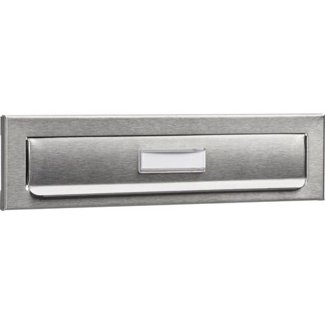 Burg Wächter 791Ni Porta Copri feritoia Acciaio inox Nickel (1/2)