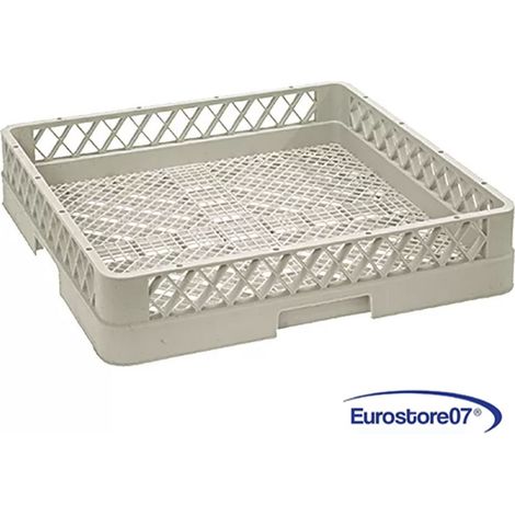 Lavastoviglie lavabicchieri cesto in plastica oggetti vari 500x500x100 mm
