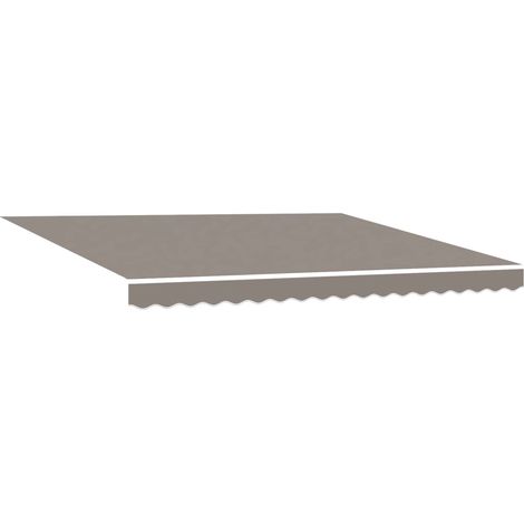 Maison Exclusive - Telo di ricambio per tenda da sole Grigio Chiaro 480 x 295 cm (1/5)