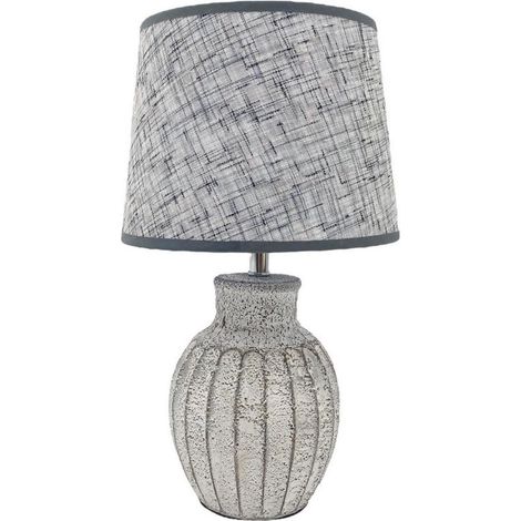 Shade Table Lamp - L15 x W15 x H44 cm - Grey