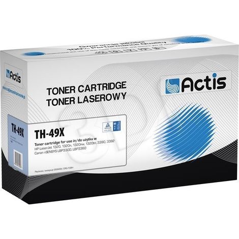 Tóner ACTIS TH-49X: repuesto para HP 49X y Canon CRG-708H (6000 páginas)