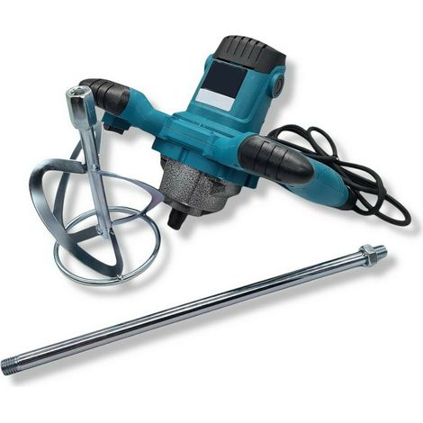 TRAPANO MISCELATORE IMPASTATORE MESCOLATORE PER MALTA CON FRUSTA POTENZA 1500W (1/4)