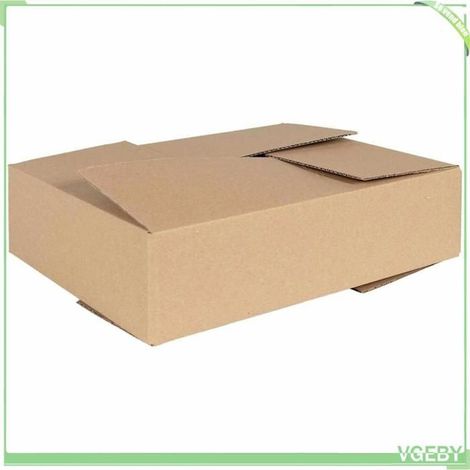 4106570 Bote Pliable 50 pcs Naturel 40 x 30 x 10 cm Carton (1/5)