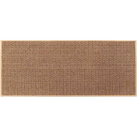 Küchenmatte – Rutschfeste Gummirückseite – Jute und Leinen – Für Spülbecken – 45 x 75 cm – 1 Stück (1/5)