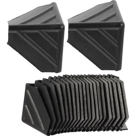 LALAFINA Lot de 100 protections d'angle en plastique pour cartons, meu (1/5)