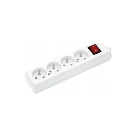 Multiprise quadruple avec interrupteur GN-470WS