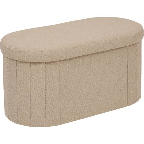 POUF PLI DBLE BOUCL FINK TP - Atmosphera créateur d'intérieur (1/3)