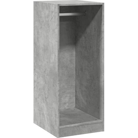 Maison Exclusive - Armadio Grigio Cemento 48x41x102 cm in Legno Multistrato
