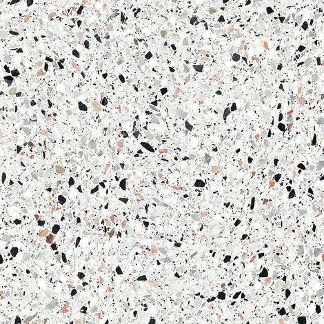 Grès Cérame Effet Pierre Terrazzo Blanc 60X60 - EMYW1131 (Ceramishop.fr) (1/5)