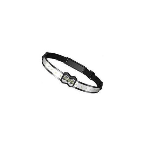 Diadema ligera, potente linterna frontal LED - Linterna frontal LED portátil para acampar y pescar al aire libre. - Crezuo