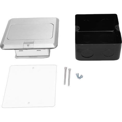 Boîte de sortie de bureau encastrée, connexion multiprise 15A, charge rapide pour Table de bureau et sol (1/5)