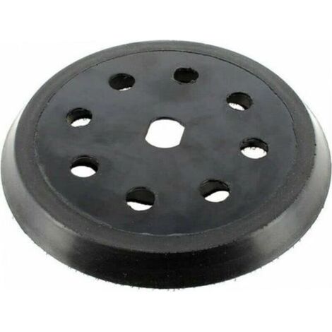 Plateau de ponçage avec velcro 125 mm - Pour ponceuse excentrique Black & Decker KA190 S E, BD190 S E, SPEC375, 797157-01 (1/3)