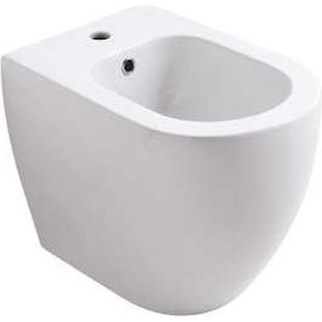 SCELTO DA DESIVERO Tiger bidet con fissaggi filo parete 1 foro bianco lucido codice prod: DSV16552