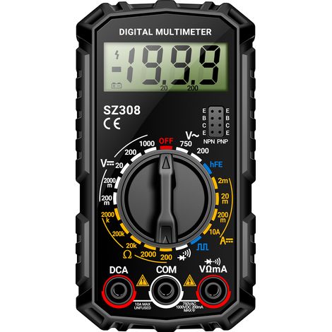 SZ308 1999 Counts Digitalmultimeter zur Messung von Wechsel- und Gleichspannung