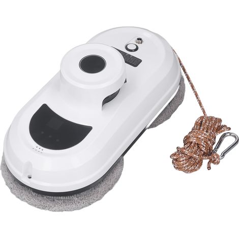 Robot nettoyeur de vitres à double disque avec télécommande, aspirateur automatique, nettoyeur de miroirs et de vitres, prise UE AC100‑240V (1/5)