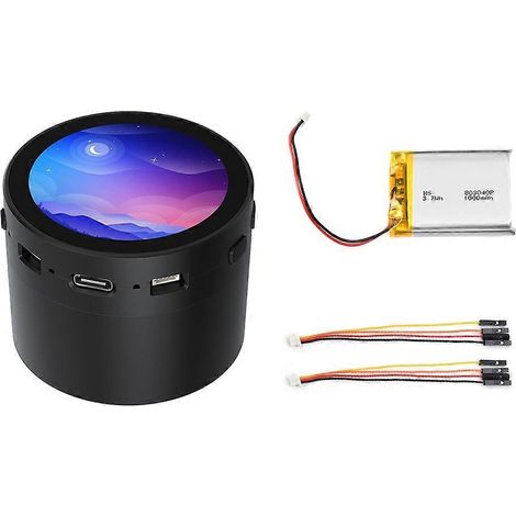 Placa de desarrollo LCD redonda RP2350 de 1,85 pulgadas 360x360, compatible con módulo de pantalla IoT para proyectos inteligentes DIY C (1/5)
