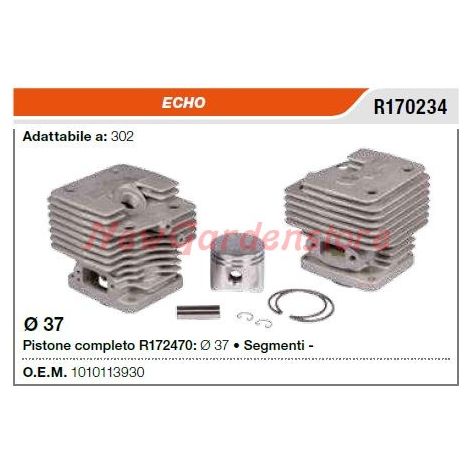 Cilindro pistone segmenti ECHO motosega 302 R170234