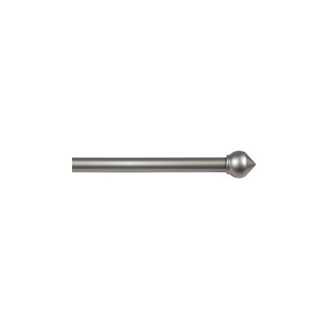 BASTONE METALLO D 20/19 120/210CM BULBO NICHEL- 6,0 pz