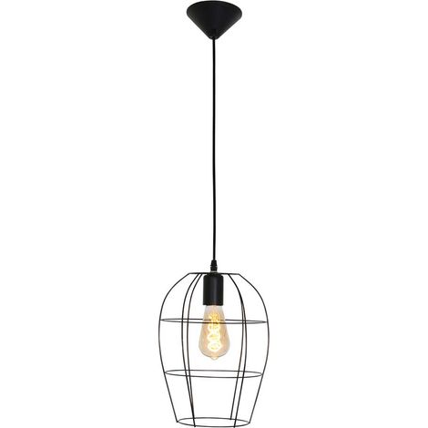 Mexlite - suspension - Minimalics - noir - métal - Ø 15cm - E27 - (1/5)
