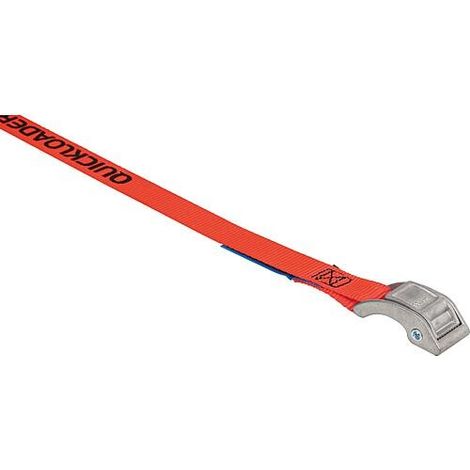 Sangle d’arrimage à pince de ceinture, monobloc Cambuckle 25mm 800 kg 3,0m (1/4)