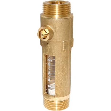 Afriso Durchflussmesser Flowmeter DFM 20-2M 5 bis 42 Liter AG1 x AG1 (Eurokonus) 80978