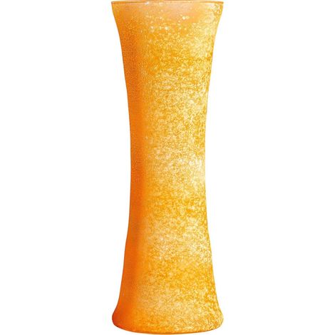 Vase Gieler Style Art Deco en Cristal Mustard - Mostaza vieilli en cristal style art deco (1/2)