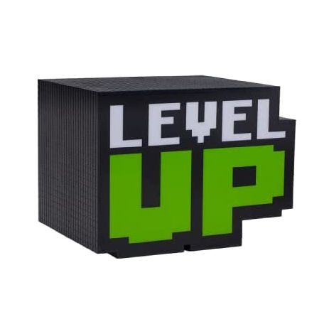 Paladone Level Up PP8588 - Lumière de niveau avec son rétro pour les jeux, fonctionnant sur piles, multicolore. (1/5)