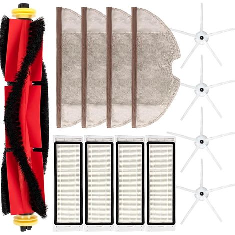 Accessori pulizia aspirapolvere, ricambi per robot Xiaomi S5 S6 T4 T6 T7 S55 S60, spazzola principale spazzola laterale HEPA Mop Mop Mop (versione aggiunta) (1/5)