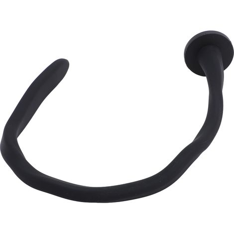 Barrière magnétique flexible pour porte de lave-linge à chargement frontal, maintiennant la porte ouverte et assurant une bonne ventilation (noir) (1/5)