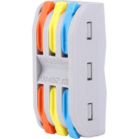 20 Stück 1128AWG PCT-2-3 Elektrokabel-Schnellverbinder-Leiterklemmenblock (1/5)