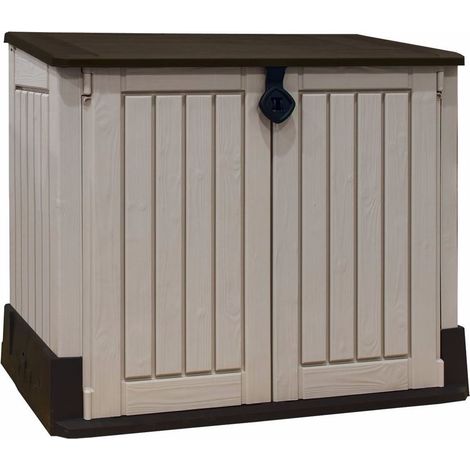 Keter Porta Attrezzi Store It Out Midi Beige In Resina Cm 130X74X110 H (1/5)