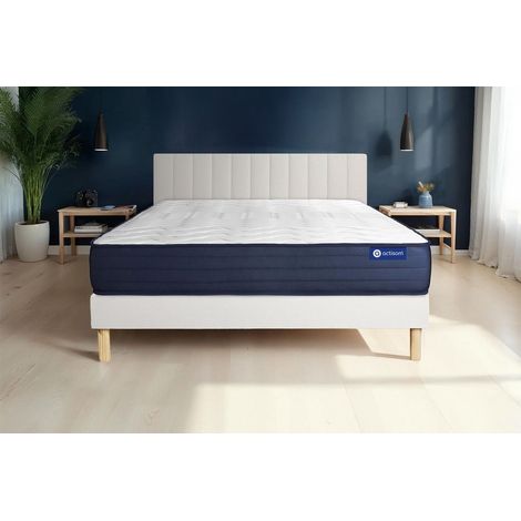 Kit rete e materasso matrimoniale Actimemo life 160x195cm - Spessore : 22cm- memory foam- molto rigido (1/5)