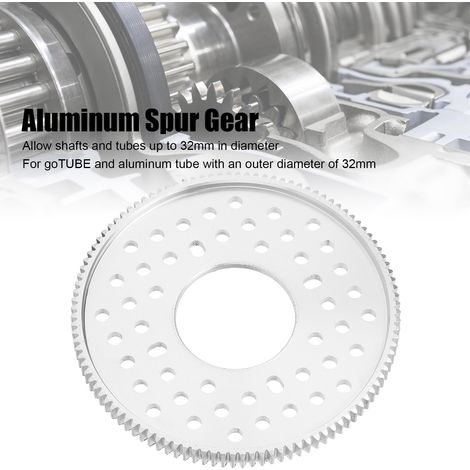 engrenage cylindrique droit en aluminium à 108 dents (1/5)