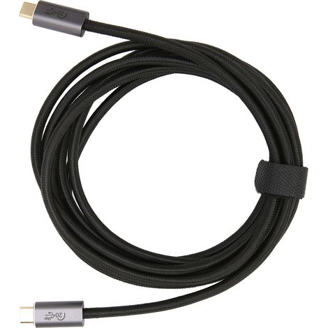 Multifunktionales USB-C 3.2 PD 100W 8K 60Hz 20 Gbit/s Datenkabel für Mobiltelefone, Tablets und Laptops, 300 cm / 118,1 Zoll (1/5)