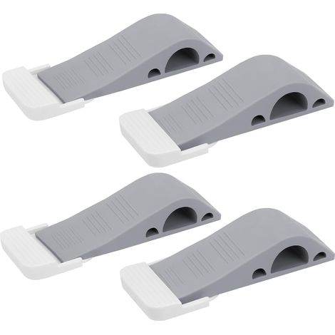 Filiyano-Cales de sécurité en caoutchouc (lot de 4) pour le bas de porte sur moquette, Con (1/5)