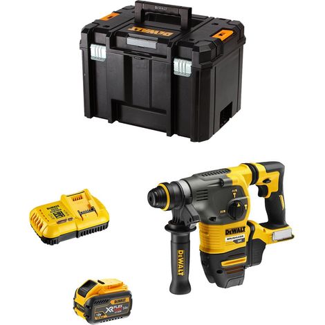 Martillo Perforador DeWALT DCH333Y1 FlexVolt (1 x 54V/18V 12,0 Ah + DCB118 + TSTAK VI) (1/5)