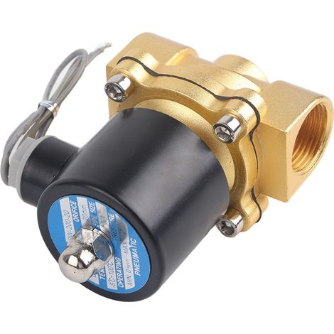 DC24V 3/4" DN20 Elektromagnetventil, normalerweise geschlossen, für Wasser, Gas und Öl (1/5)