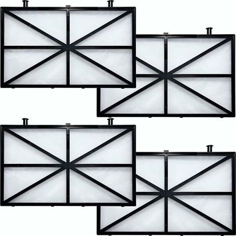 Fiitzn 9991433-R4 Lot de 4 cartouches filtrantes à ressort compatibles avec Dolphin M500, M200, M400, Wave 90, ve 65, Oasis Z5, Sigma, C3, C4, Nautilus CC Plus Robotic Pool Cleaners (1/5)