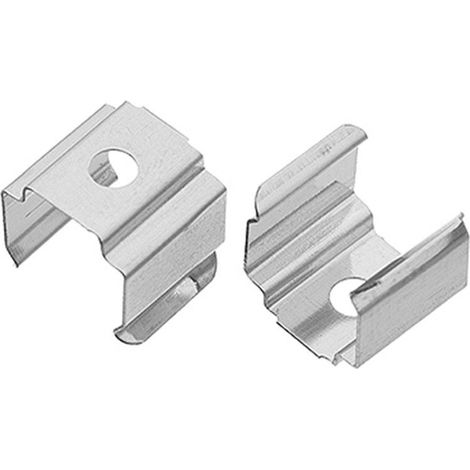 1 Paar Montageclips Halter für Aufbau U-Profil 10 x 13mm (4291)