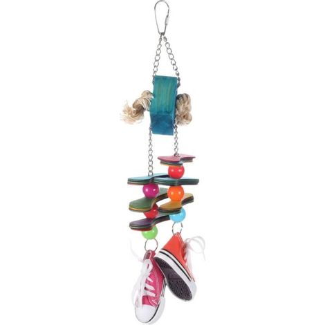Jouet BOKO 35 cm pour perruches - Flamingo (1/4)