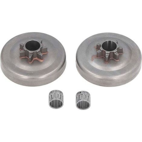 Chainsaw 7 Tooth Clutch Drum Needle Bearing Kit Sprocket Accessories for Husqvarna 350 340 345 445 450 450 (1/4)