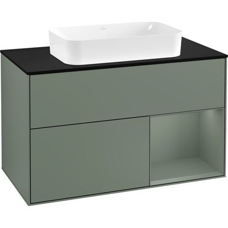 Villeroy & Boch G252GMGM Armoire sous-lavabo Finion G25 (1/2)