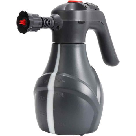 Spruzzatore di schiuma elettrico con classificazione M, grande capacità di 2 litri, portatile, per lavaggio auto, spruzzatore pressurizzato senza fili per la pulizia del giardino e della casa.