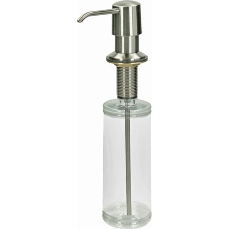 Distributeur de savon 500 ml chromé mat