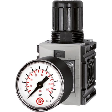 Riegler Druckregler »FUTURA-mini«, Standardmano., BG 0, G 1/4, 0,5-8 bar (1/4)